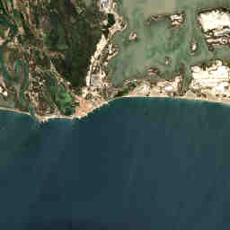 Camargue: satellite study area acquired 5 Aug 2020