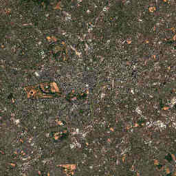 London: Satellitenausschnitt vom 29. Juli 2026