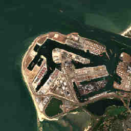 Maasvlakte bei Rotterdam: Satellitenausschnitt vom 12. Aug. 2026