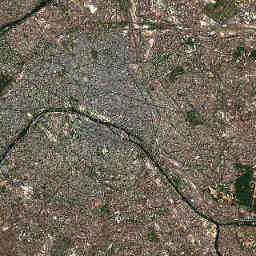 Paris: Satellitenausschnitt vom 12. Aug. 2026