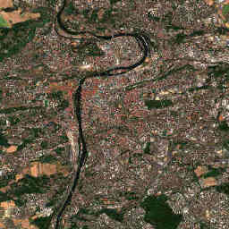 Prag: Satellitenausschnitt vom 14. Aug. 2026
