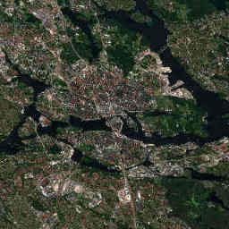 Stockholm: Satellitenausschnitt vom 14. Juli 2026