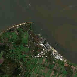 Wadden Sea near Cuxhaven: satellite study area acquired 28 Oct 2026